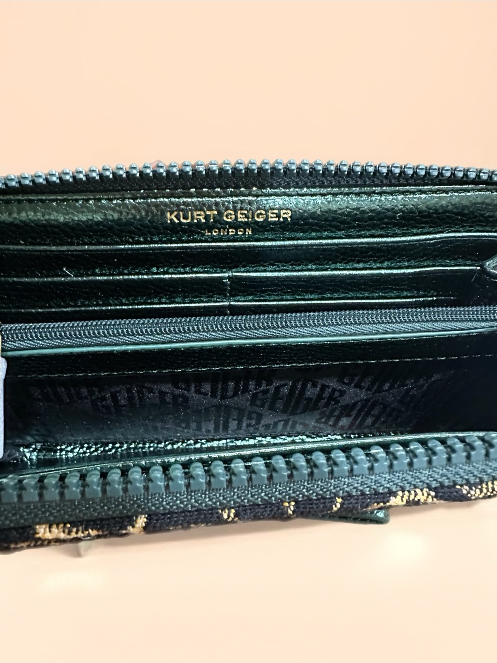 Kurt Geiger Leopard Print “Southbank” Wallet - Picture 7 of 8
